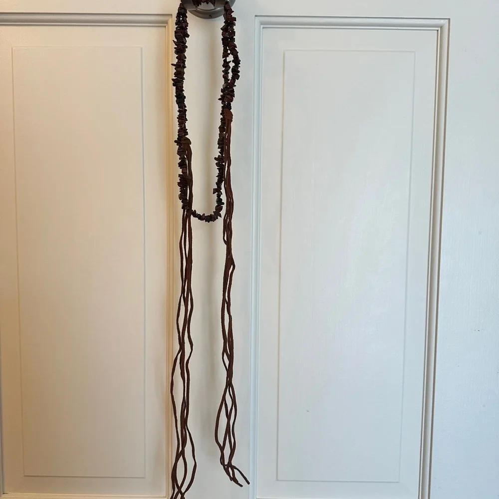 Beaded western wrap necklace or belt